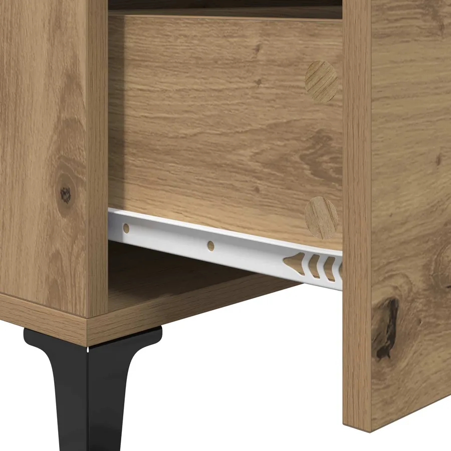 Buffet Chêne artisanal 69,5 x 34 x 90 cm - 10