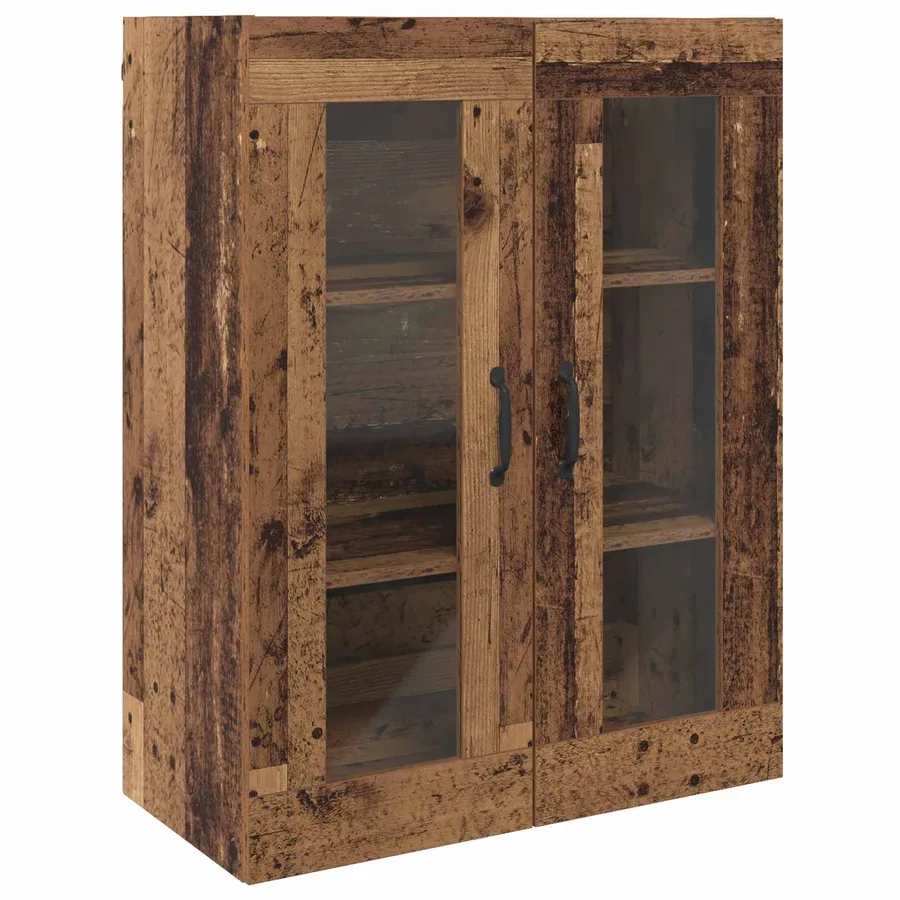 Armoires Murailles 2 pcs Bois ancien 69,5 x 34 x 90 cm - 5