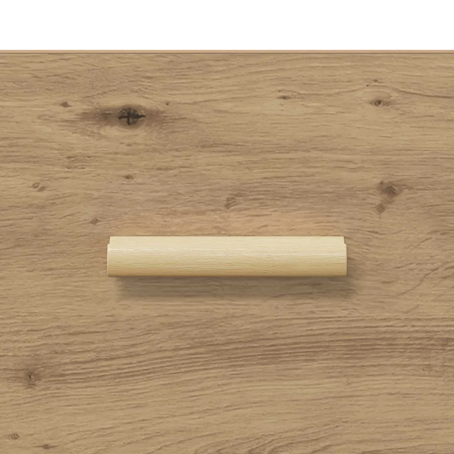 Buffet chêne artisanal 34,5 x 34 x 90 cm Bois d'ingénierie - 8