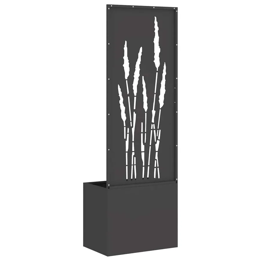 Écran de confidentialité de jardin Fretwork Noir 50 x 150 cm - 7
