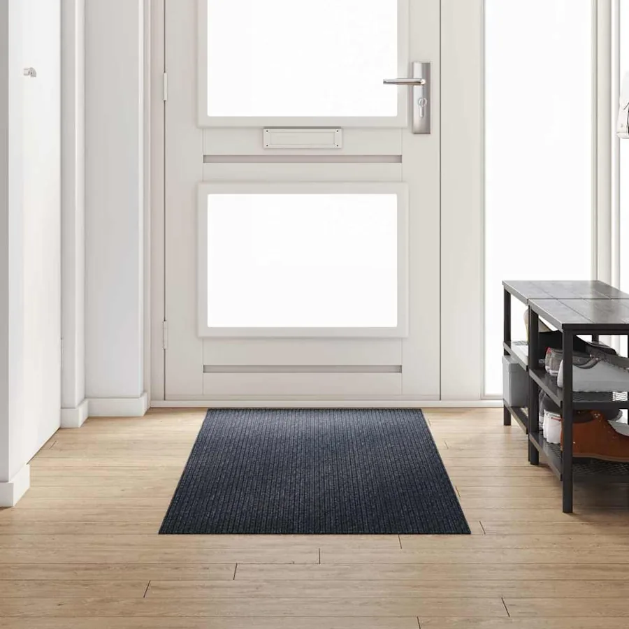 Tapis Couloir Anthracite 80 x 250 cm tissu
