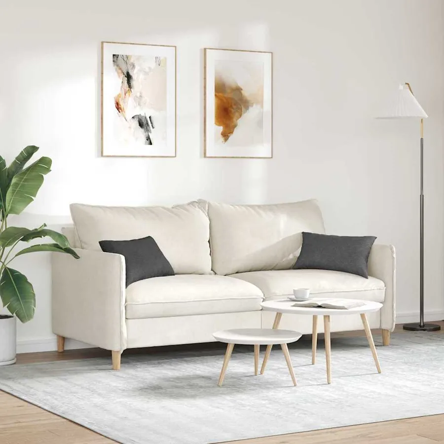 Coussins de canapé 2 pcs Gris foncé 50 x 30 cm - 4