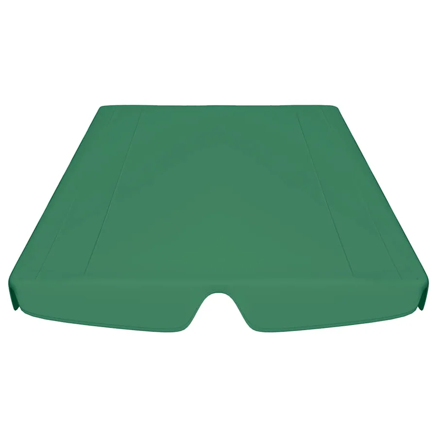 Toit de rechange de balançoire vert 188/168x145/110 cm - 4