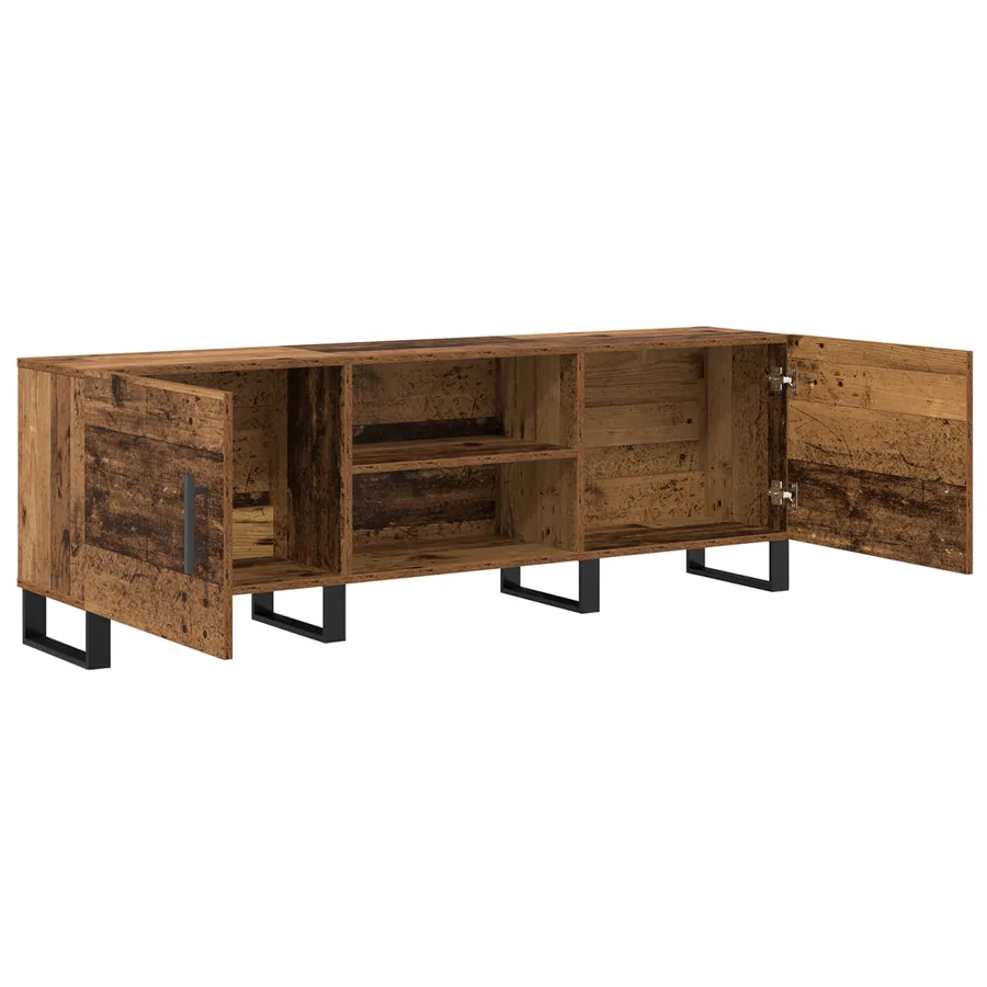 Meuble TV Bois Ancien 150 x 30 x 50 cm Bois d'ingénierie - 5
