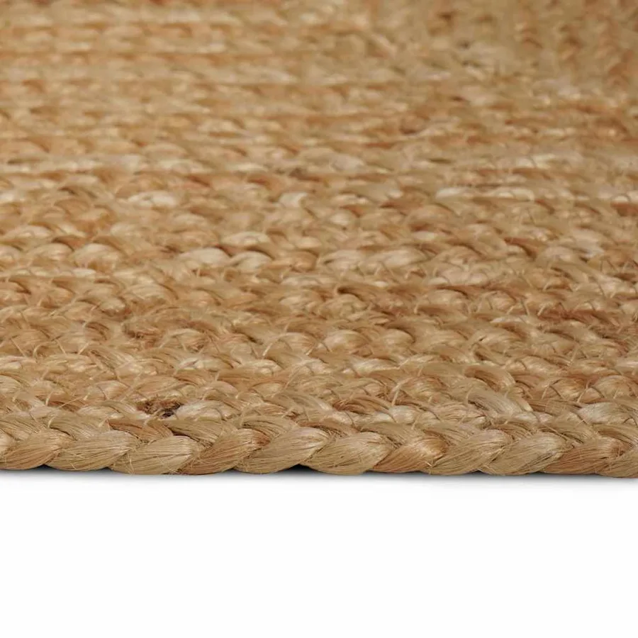 Tapis de surface Naturel 80 x 200 cm Jute - 5