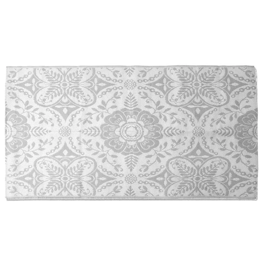 Tapis d'extérieur ARAKIL Gris clair 160x230 cm PP - 3