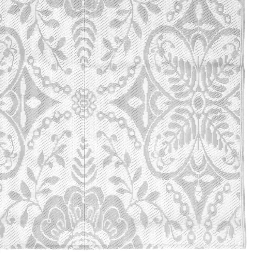 Tapis d'extérieur ARAKIL Gris clair 160x230 cm PP - 5