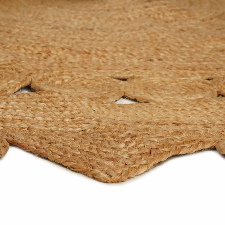 Tapis de surface Naturel Ø 210 cm Jute - 5