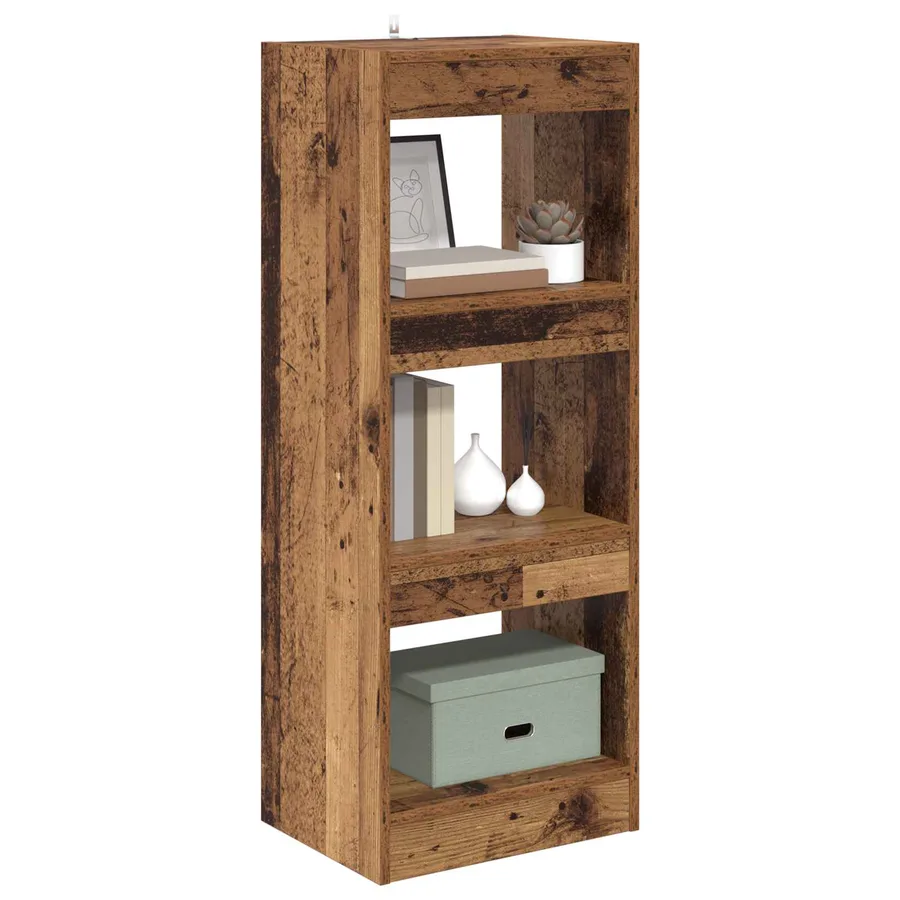 Bibliothèque Bois ancien 40 x 30 x 103 cm Bois d'ingénierie - 3