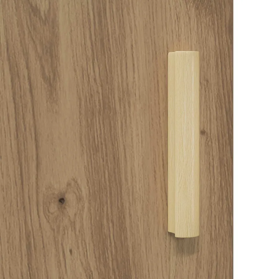 Buffet Chêne artisanal 34,5 x 34 x 90 cm Bois d'ingénierie - 8