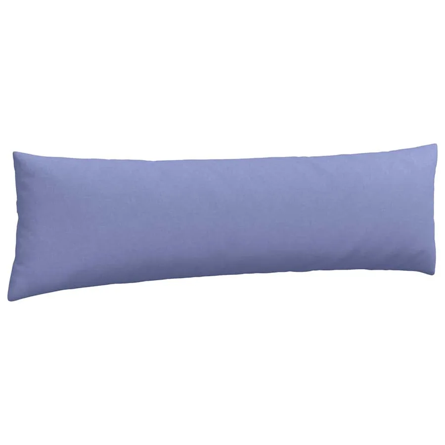 Coussins de canapé 2 pcs Bleu denim 145 x 40 cm tissu - 5