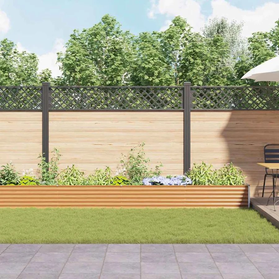 Jardinière surélevée 970 x 50 x 36 cm Acier galvanisé - 4