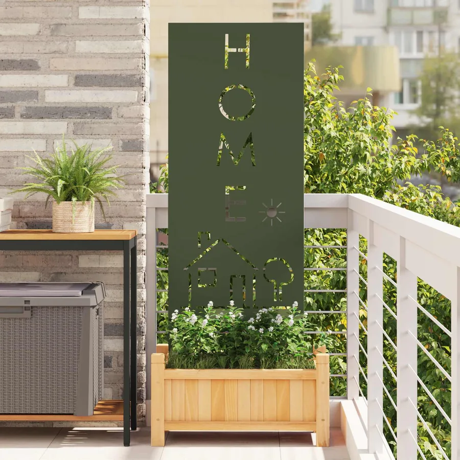 Écran de confidentialité de jardin Vert olive 50 x 140 cm
