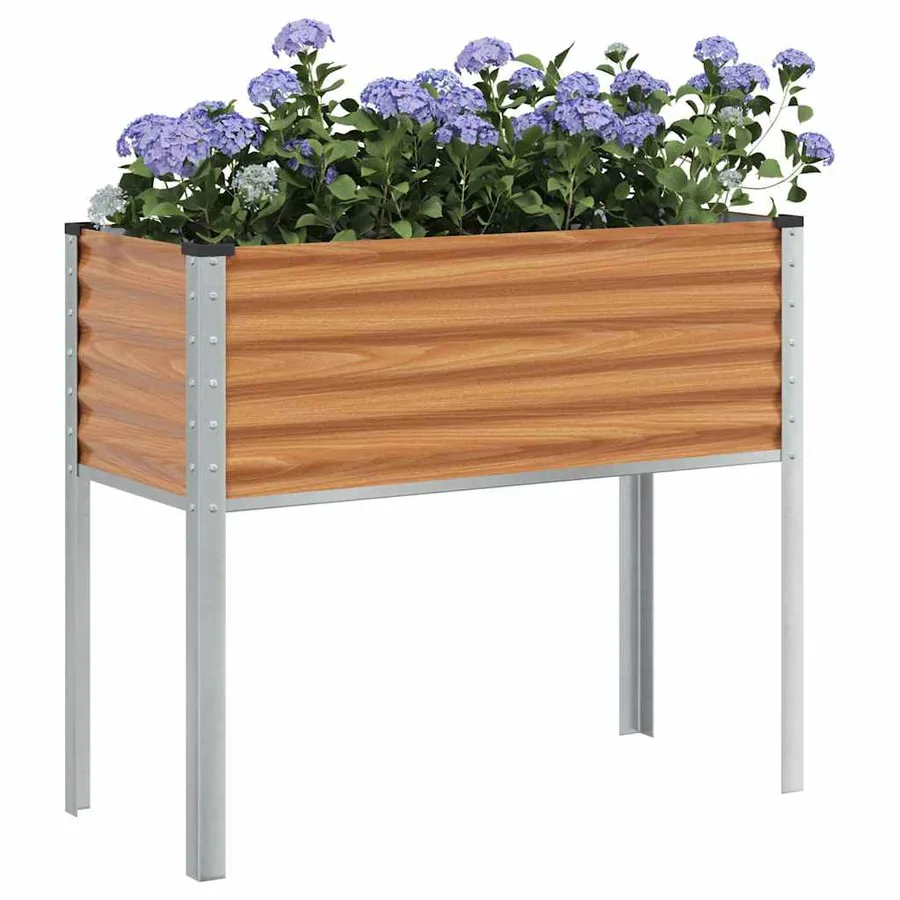 Cache-pot de jardin Marron Clair 100 x 45 x 90 cm - 3
