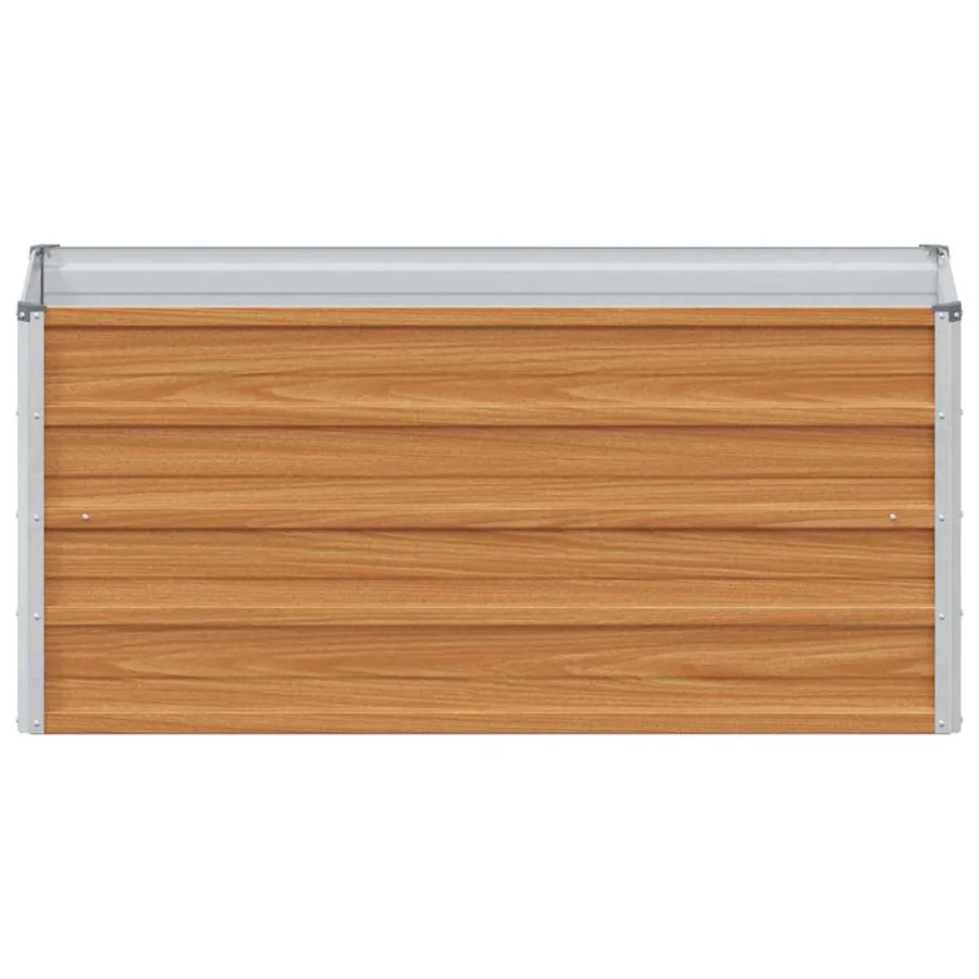 Jardinière surélevée Marron Clair 100 x 40 x 45 cm - 5