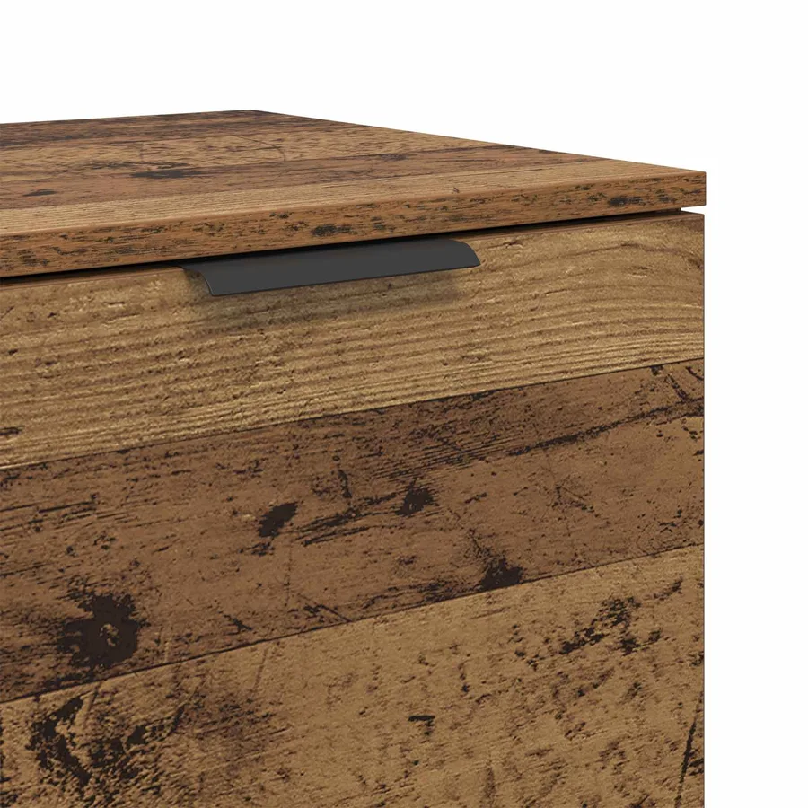 Armoire de lit avec tiroir 2 pcs Bois ancien 40 x 39 x 40cm - 11