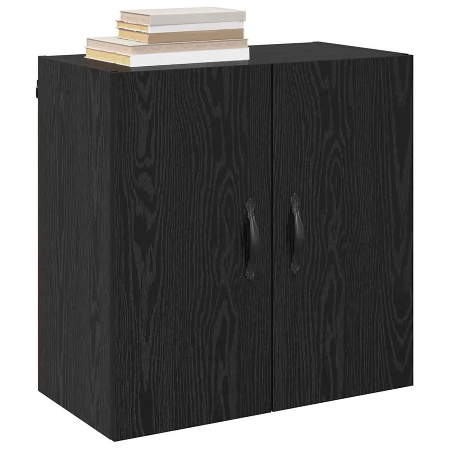 Armoire Murale Chêne noir 60 x 31 x 60 cm Bois d'ingénierie - 3