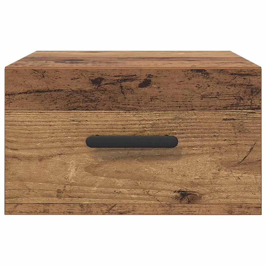 Cabinet de chevet Bois ancien 35 x 35 x 20 cm Bois d'ingénierie - 6
