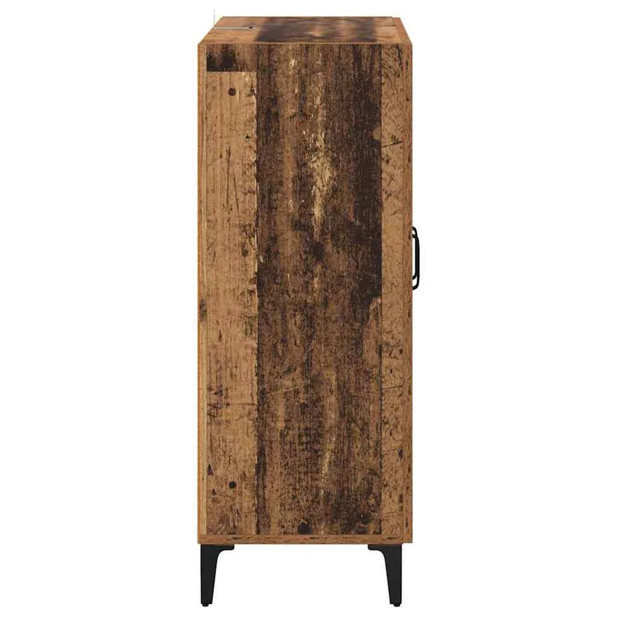 Buffet Bois Ancien 69,5 x 34 x 90 cm Bois d'ingénierie et fer - 7
