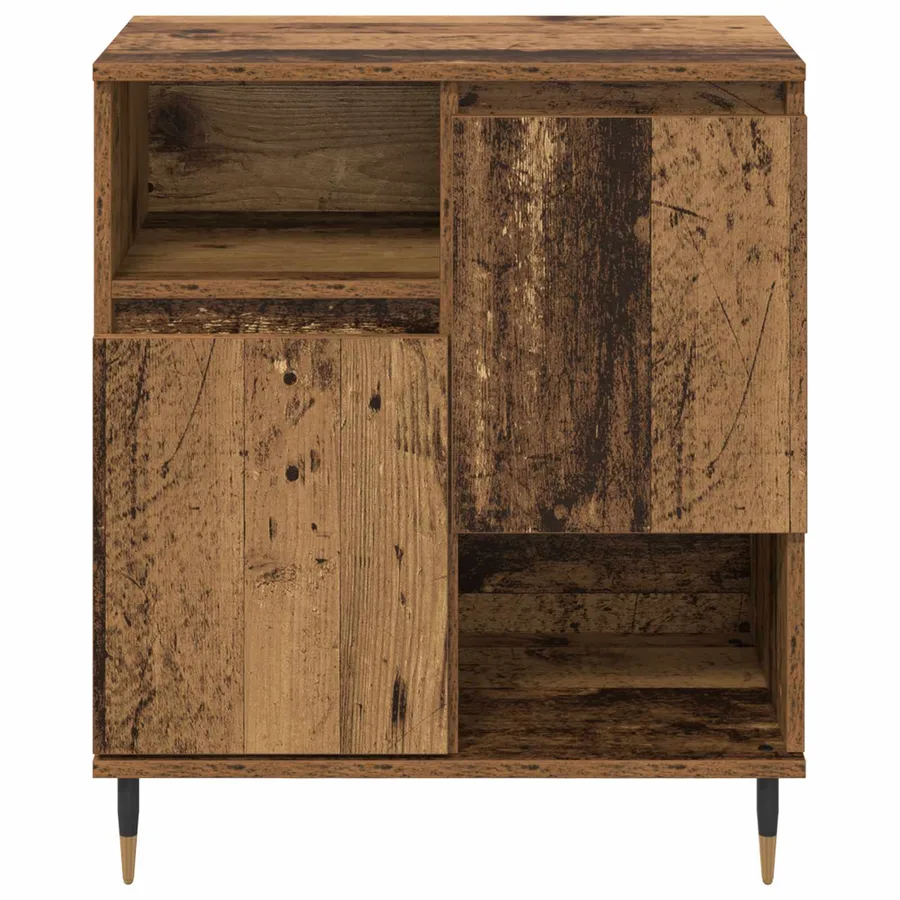 Buffets 2 pcs Bois ancien - 7