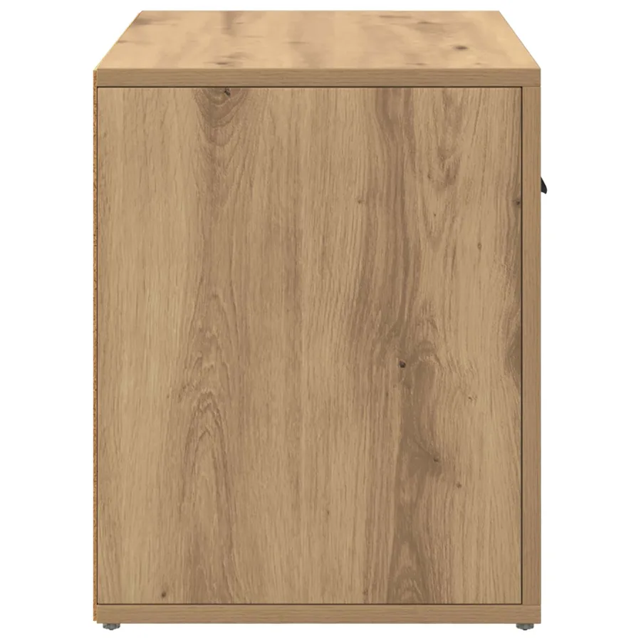 Cabinet de chevet Chêne artisanal 35 x 60 x 50 cm - 7