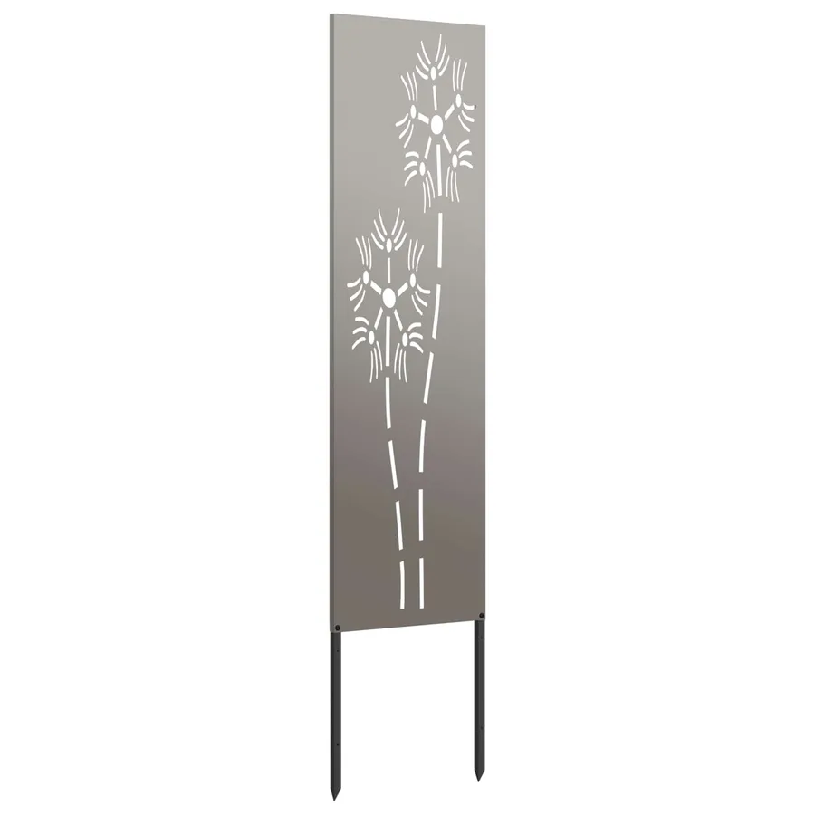 Écran de confidentialité de jardin Fretwork Rouillé 32 x 140 cm - 5