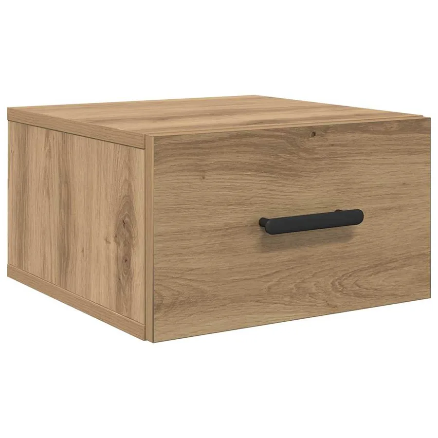 Cabinet de chevet 35 x 35 x 20 cm Bois d'ingénierie - 2