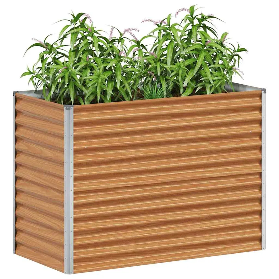 Jardinière surélevée 98 x 50 x 68 cm Acier galvanisé - 3
