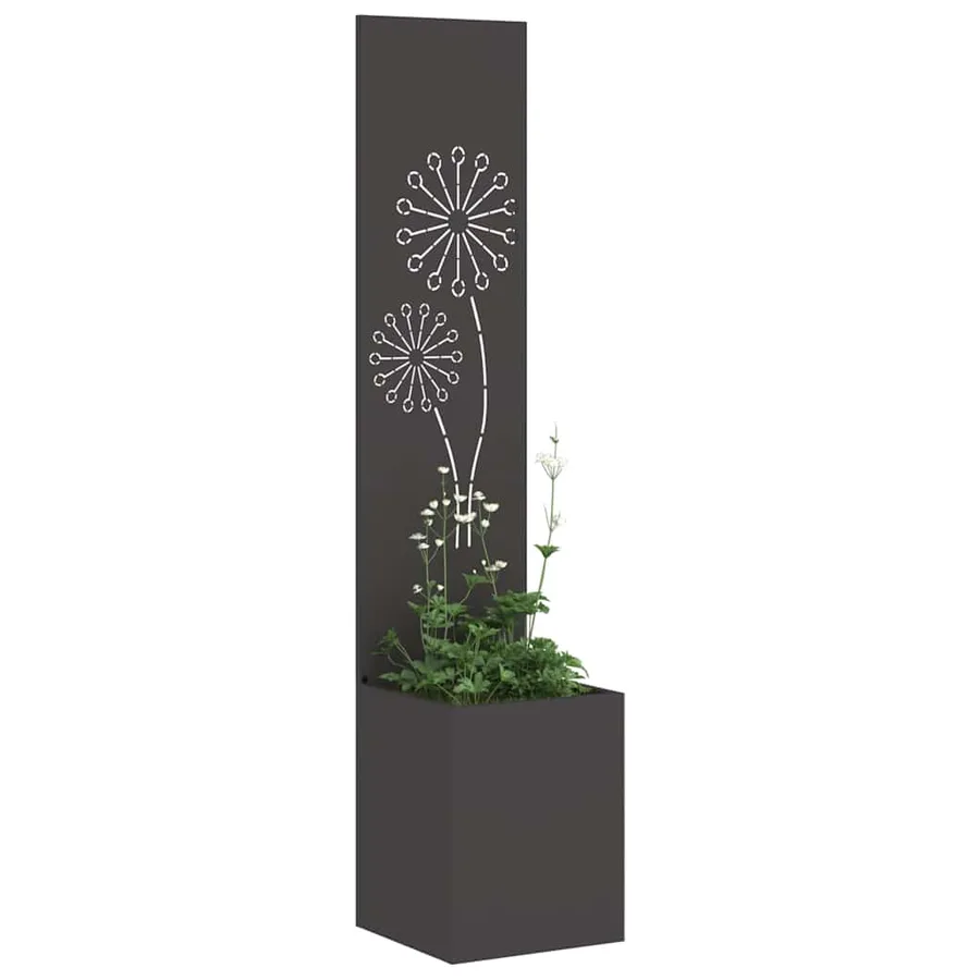 Écran de confidentialité de jardin Noir 32 x 32 x 150 cm - 3