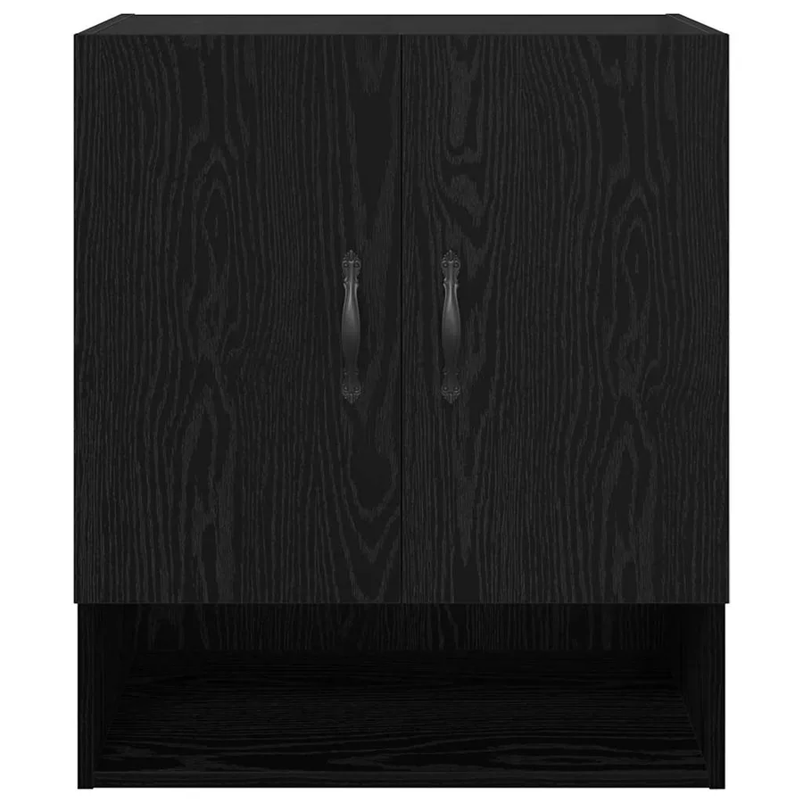 Armoire Murale Chêne noir 60 x 31 x 70 cm Bois d'ingénierie - 6
