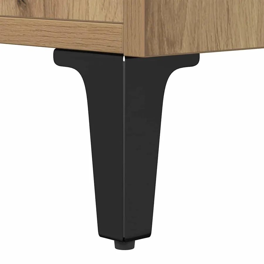 Armoire de lit 2 pc Chêne artisanal 40 x 35 x 47,5 cm - 11