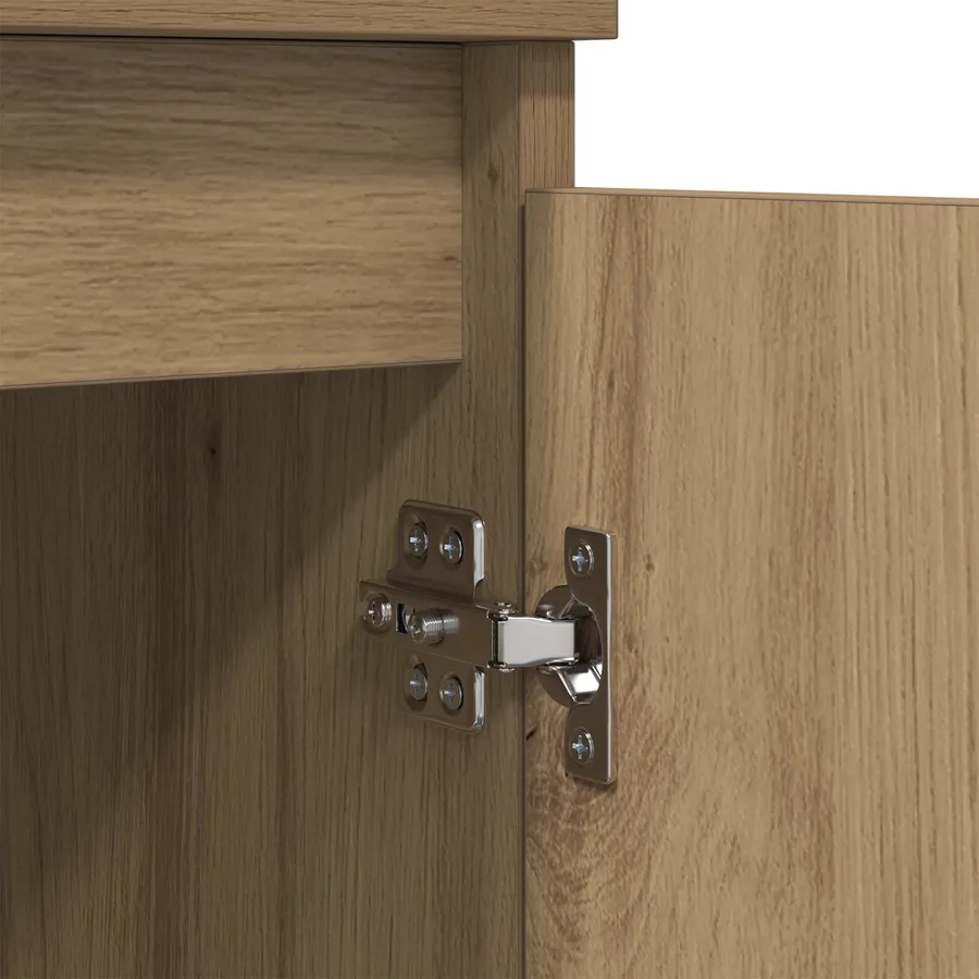 Buffet Chêne artisanal 60 x 35 x 70 cm Bois d'ingénierie - 9