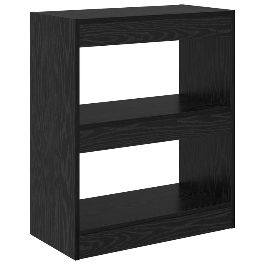 Bibliothèque Chêne noir 60 x 30 x 72 cm Bois d'ingénierie - 7