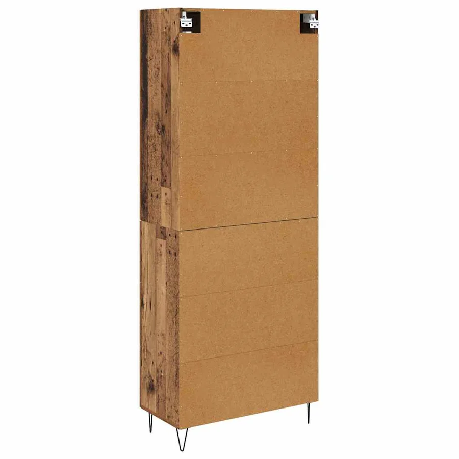 Haut Armoire Bois Ancien 69,5 x 34 x 90 cm Bois d'ingénierie - 10