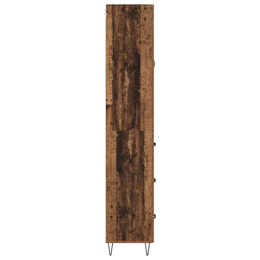 Haut Armoire Bois Ancien 69,5 x 34 x 90 cm Bois d'ingénierie - 9