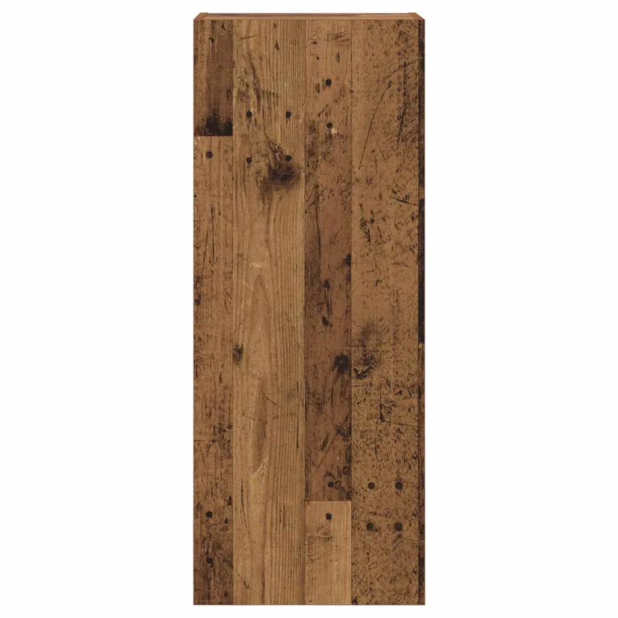 Meuble TV mural Montage mural Bois Ancien 40,5 x 30 x 102 cm - 6