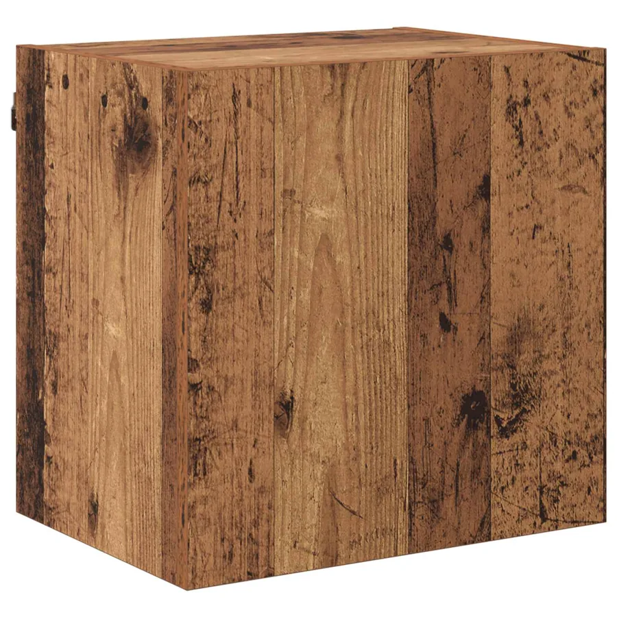 Unité murale de TV 5 pcs Bois Ancien Bois d'ingénierie - 6