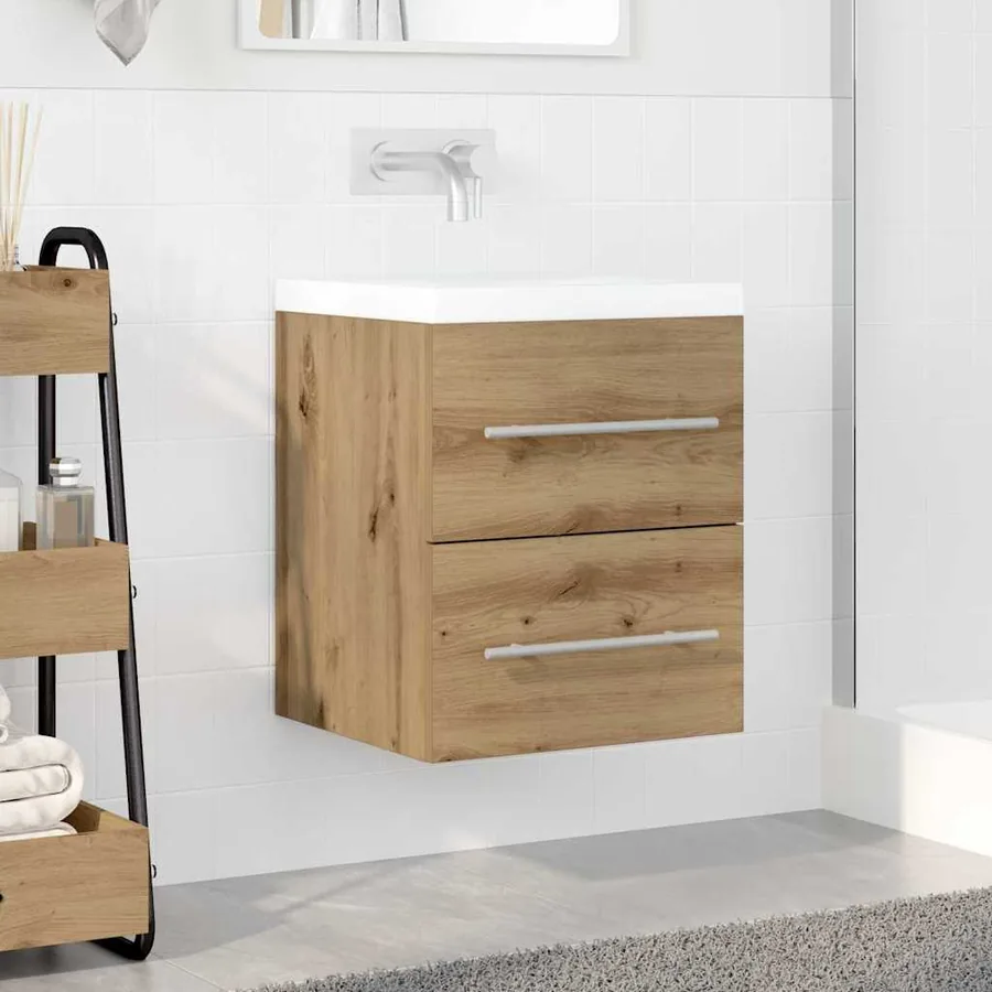 Armoire d'évier Chêne artisanal 38,5 x 41 x 48 cm - 4