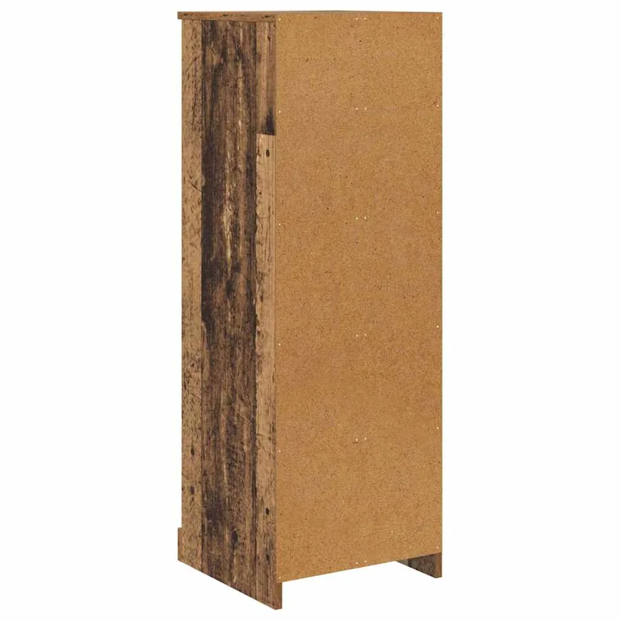 Haut Armoire avec tiroir 3 pcs Bois Ancien Bois d'ingénierie - 12