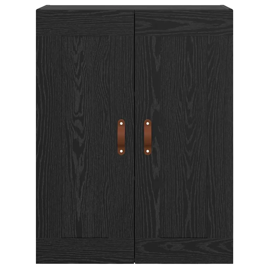Meuble mural Chêne noir 69,5 x 34 x 90 cm Bois d'ingénierie - 6
