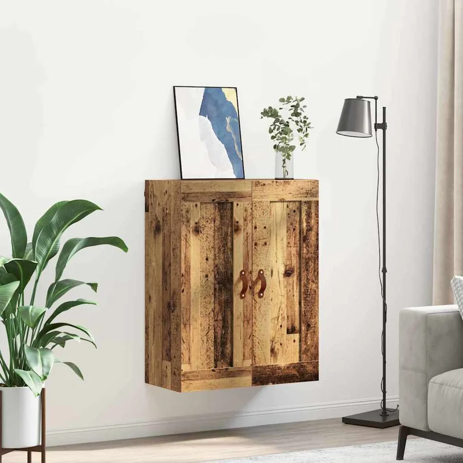 Meuble mural Bois Ancien 69,5 x 34 x 90 cm Bois d'ingénierie - 4
