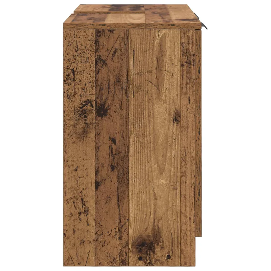 Cabinet de salle de bain Bois Ancien 64,5 x 33,5 x 59 cm - 7