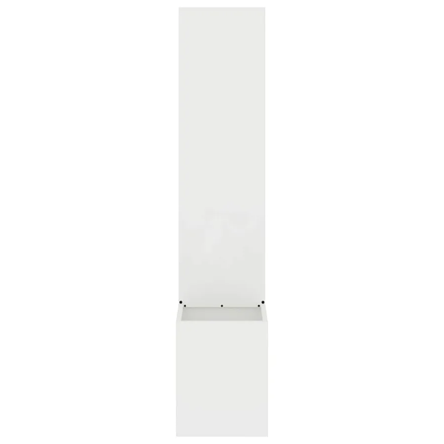 Écran de confidentialité de jardin Fretwork Blanc 32 x 150 cm - 5