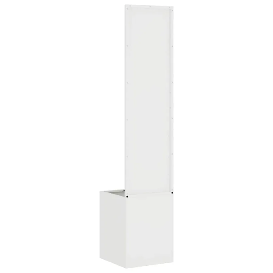 Écran de confidentialité de jardin Fretwork Blanc 32 x 150 cm - 7