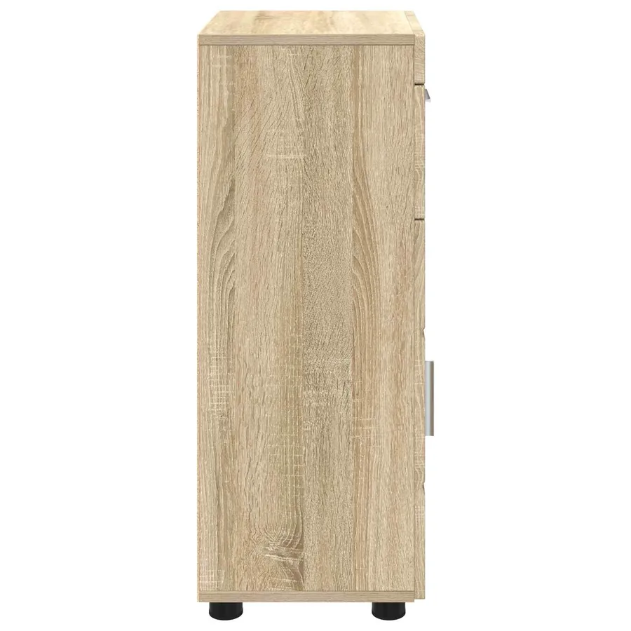 Ensemble d'armoire de salle de bain TULUM Chêne Sonoma - 7