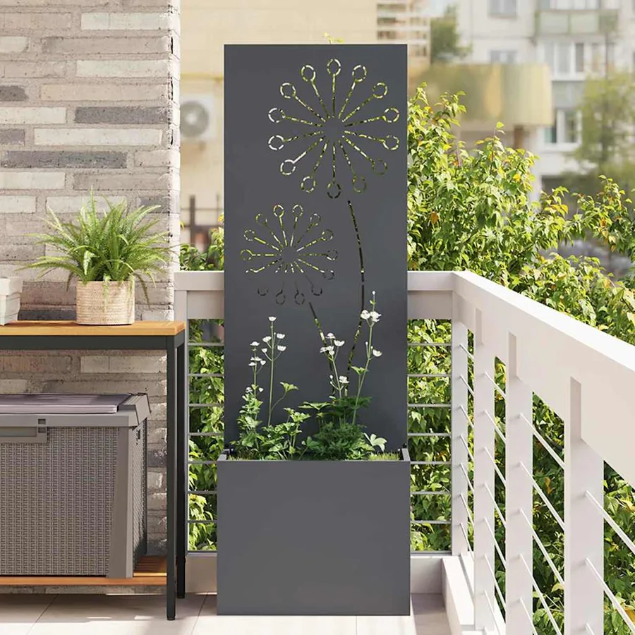 Écran de confidentialité de jardin Anthracite 50 x 150 cm