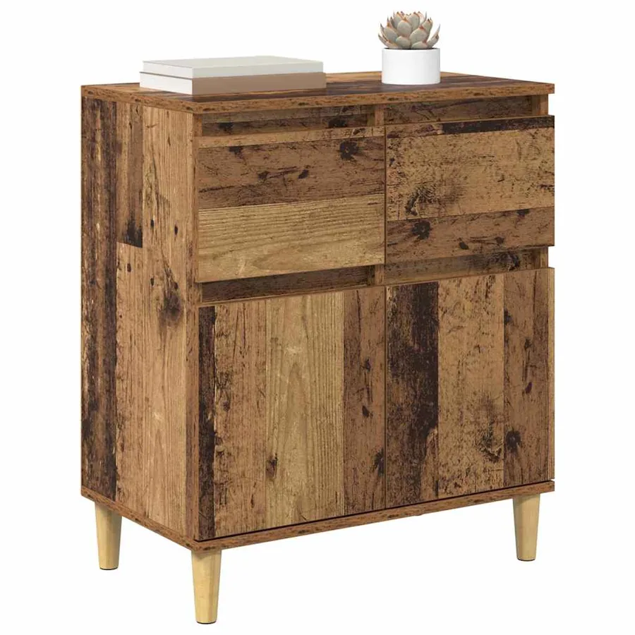 Buffet Bois Ancien 60 x 35 x 70 cm Bois d'ingénierie - 3