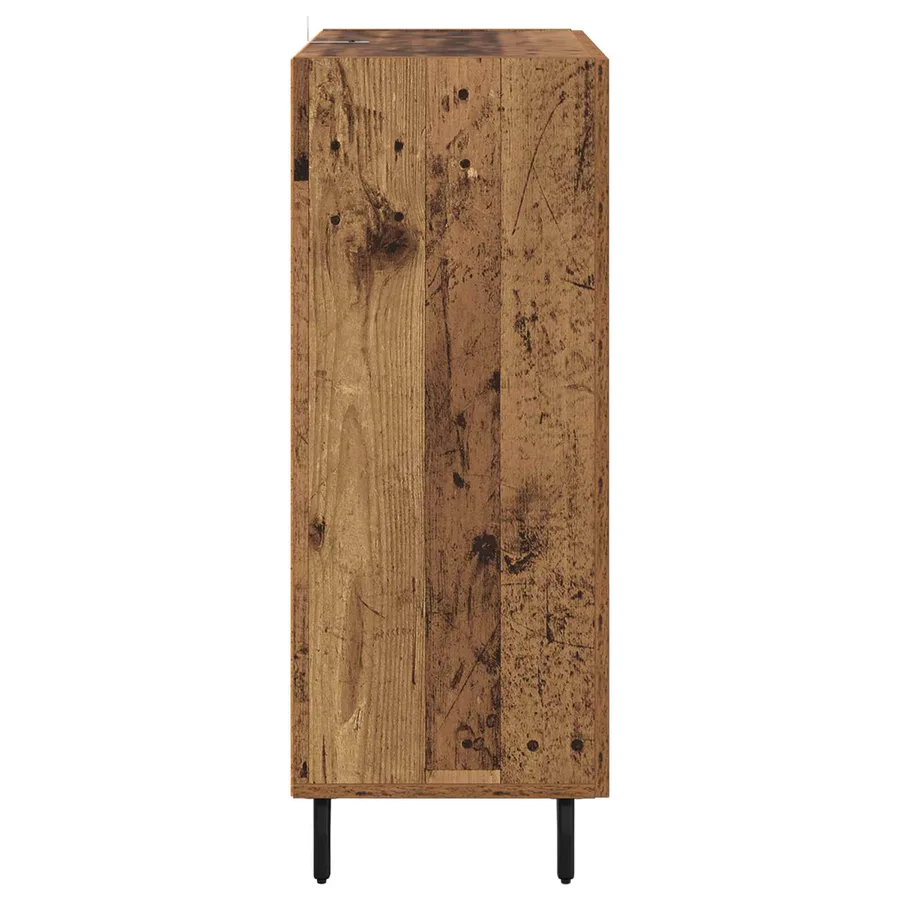 Buffet Bois Ancien 69,5 x 34 x 90 cm Bois d'ingénierie et fer - 7