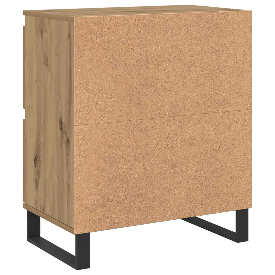 Buffet 3 pcs Chêne artisanal 60 x 35 x 70 cm - 9
