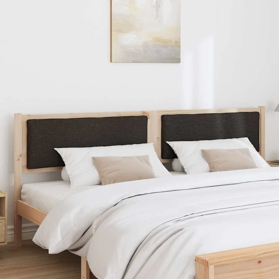 Tête de lit Autre Marron 200 cm Bois massif en pin - 3